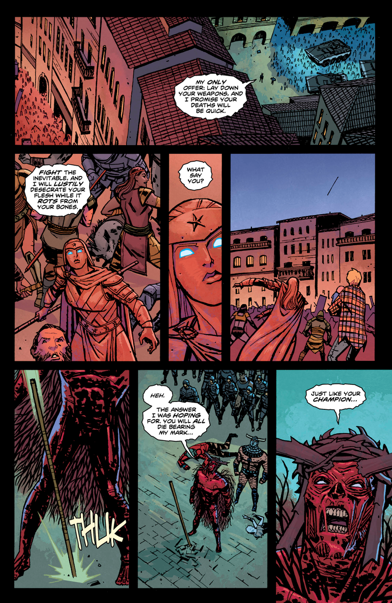 Illustration for article titled Exclusive DC preview: War rages in Azzarello and Chiang’s penultimate Wonder Woman